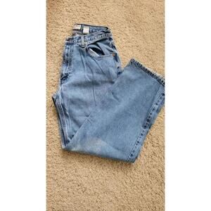 Vintage Light Wash Denim Jeans Classic Relaxed Fit Cotton Pants 31x32 CountySeat